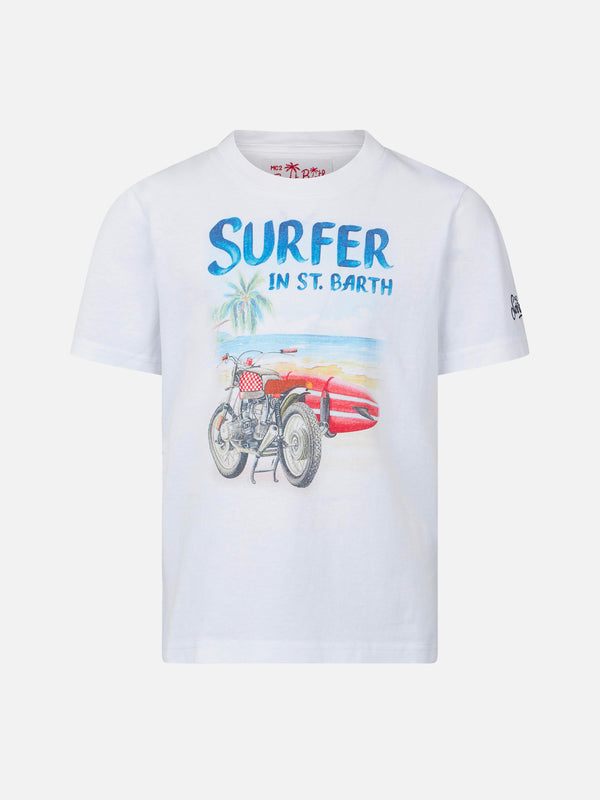 Boy t-shirt with surfer print