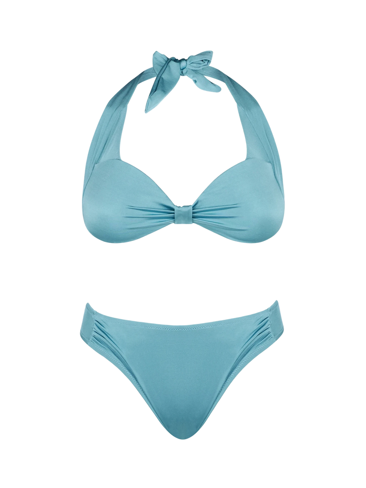 Woman light blue bralette bikini - MC2 Saint Barth