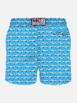 Cars micro print light fabric swim shorts