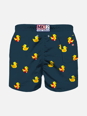 Boy swim shorts with ducky embroidery - MC2 Saint Barth