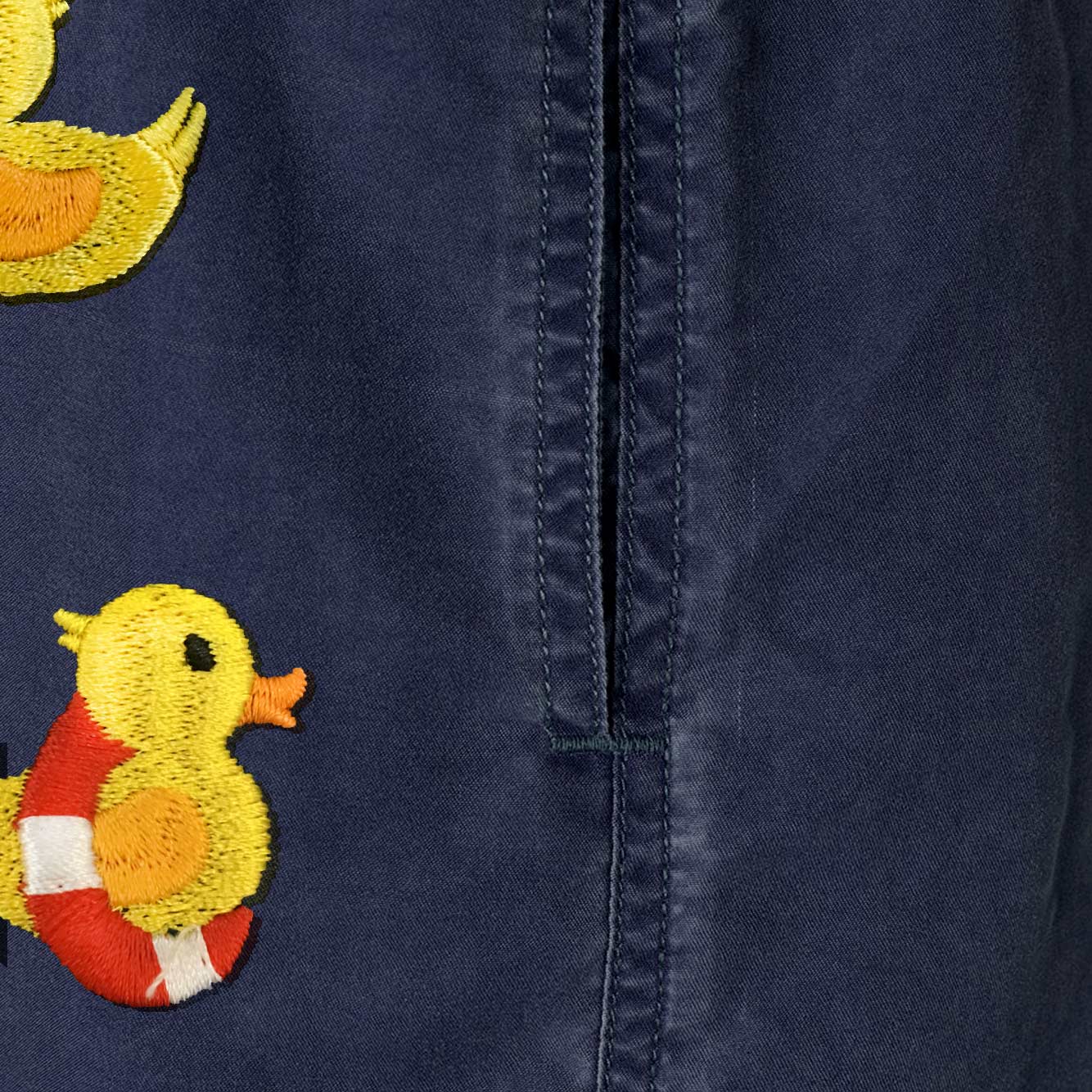 Boy swim shorts with ducky embroidery - MC2 Saint Barth