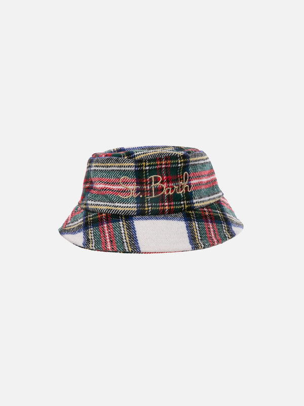 Tartan bucket hat