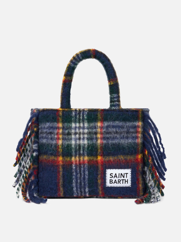 Colette-Deckenhandtasche mit Tartan-Print