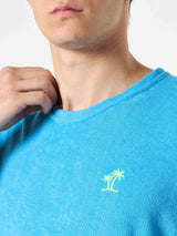 Man terry bluette t-shirt with pocket