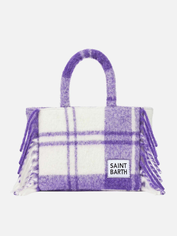 borsa Colette coperta con stampa tartan