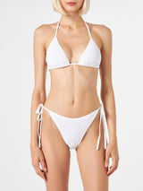 Crinkle-Triangel-Bikini für Damen