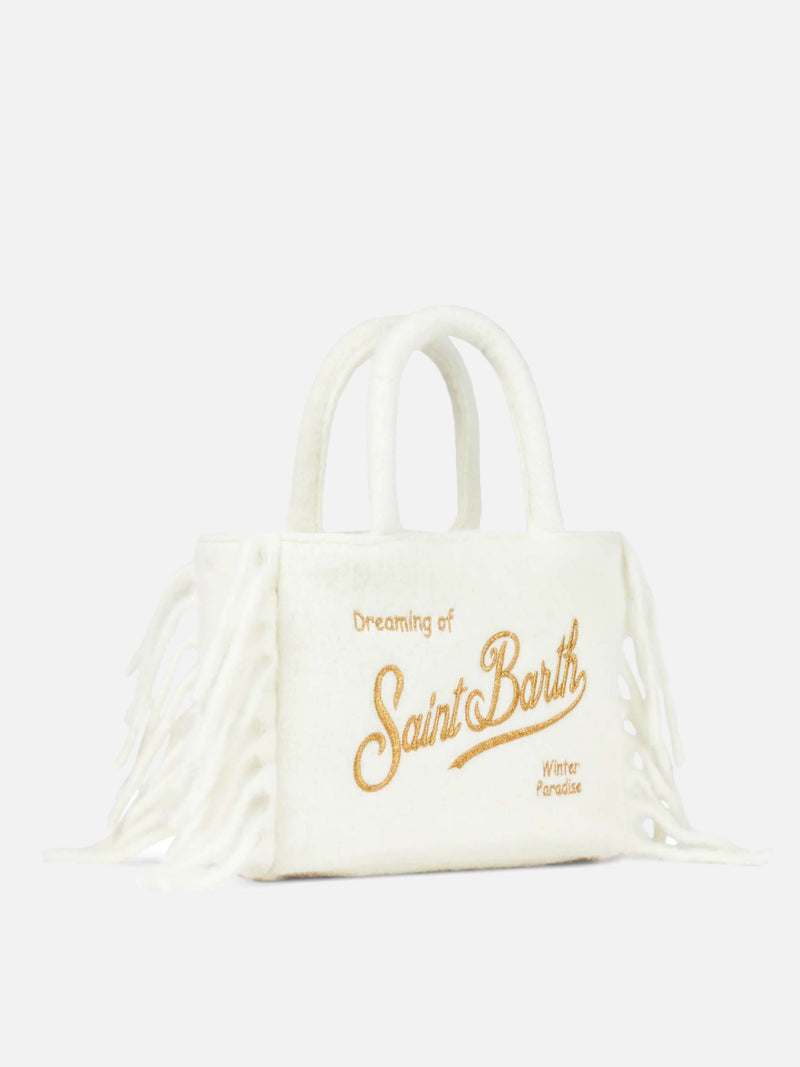 Colette blanket white handbag