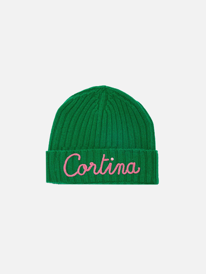 Woman hat with Cortina embroidery