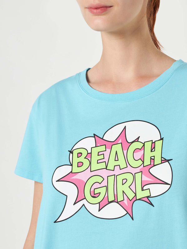 Beach girl print T-Shirts for Women