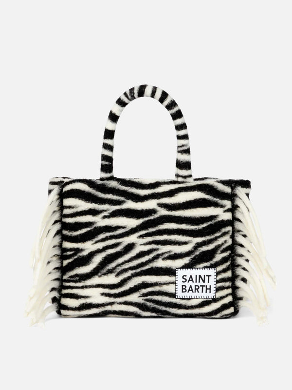 Colette-Deckenhandtasche mit Animal-Print