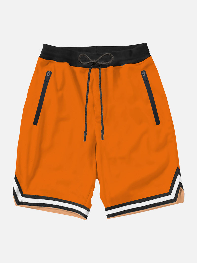 Badeshorts im Surf-Stil in Fluo-Orange