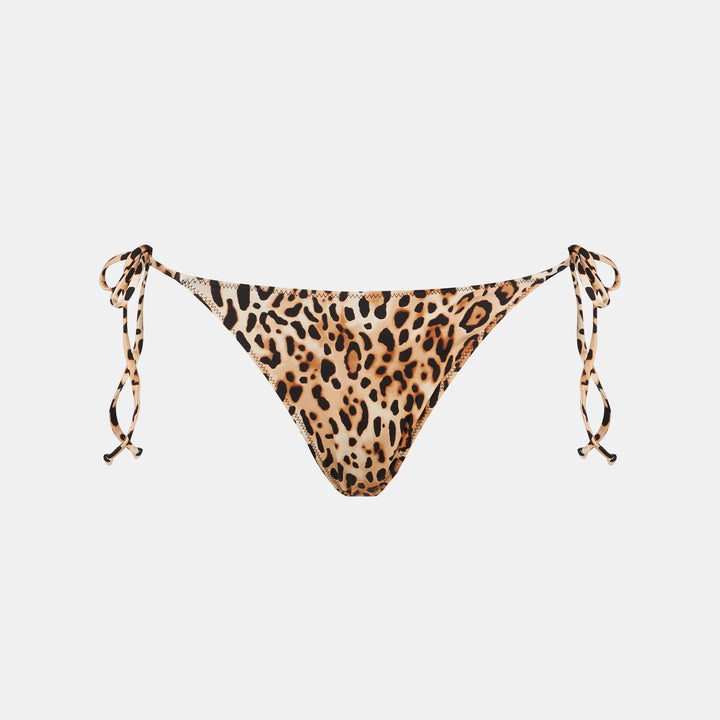 Damen-Badehose mit Animal-Print