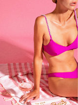 Bikini da donna a bralette fucsia | COLLEZIONE APERIKINI