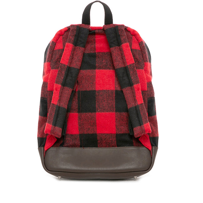 Tartan print backpack