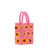 Sunflower crochet bag