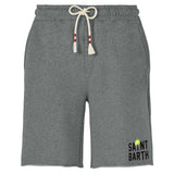 Man cotton grey bermuda