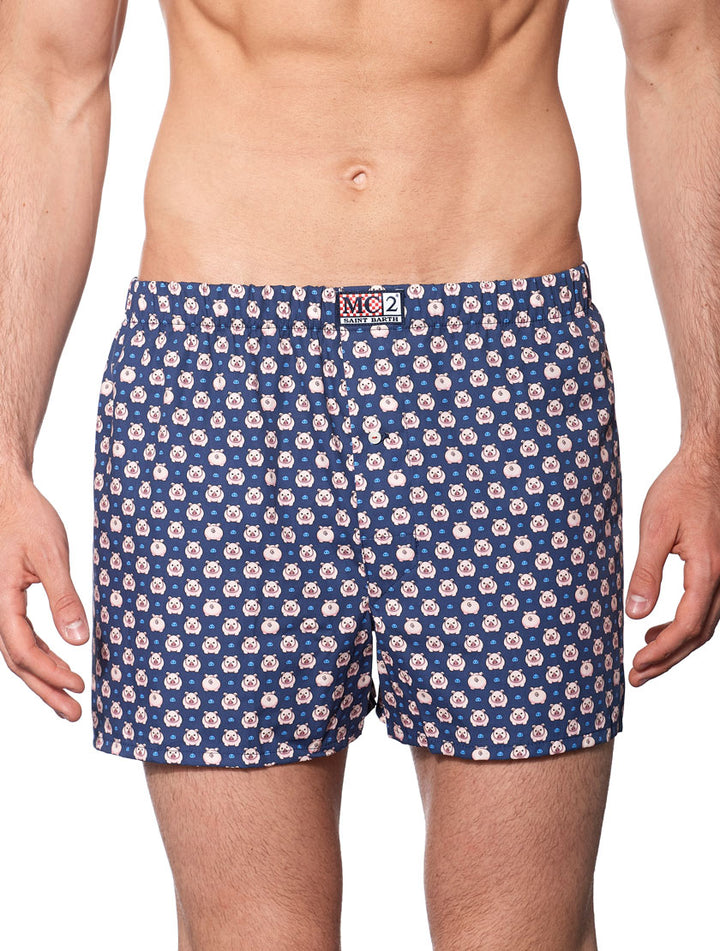 Man underwear boxer Piggy print