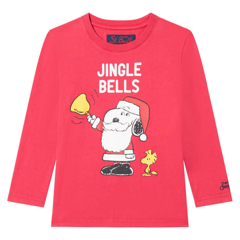 Boy t-shirt Snoopy print Jingle Bells |Peanuts© Special Edition