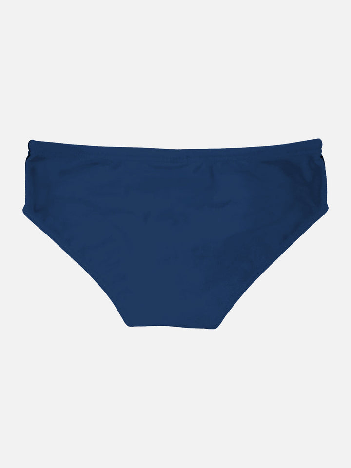 Blue Navy man swim briefs