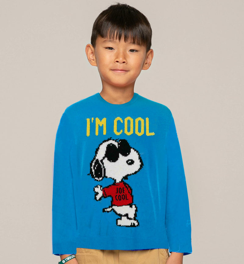 Snoopy I'm Cool print kid sweater | Peanuts™ Special Edition