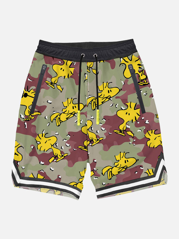 Lange Badeshorts mit Woodstock-Print | WOODSTOCK – PEANUTS™ SONDEREDITION