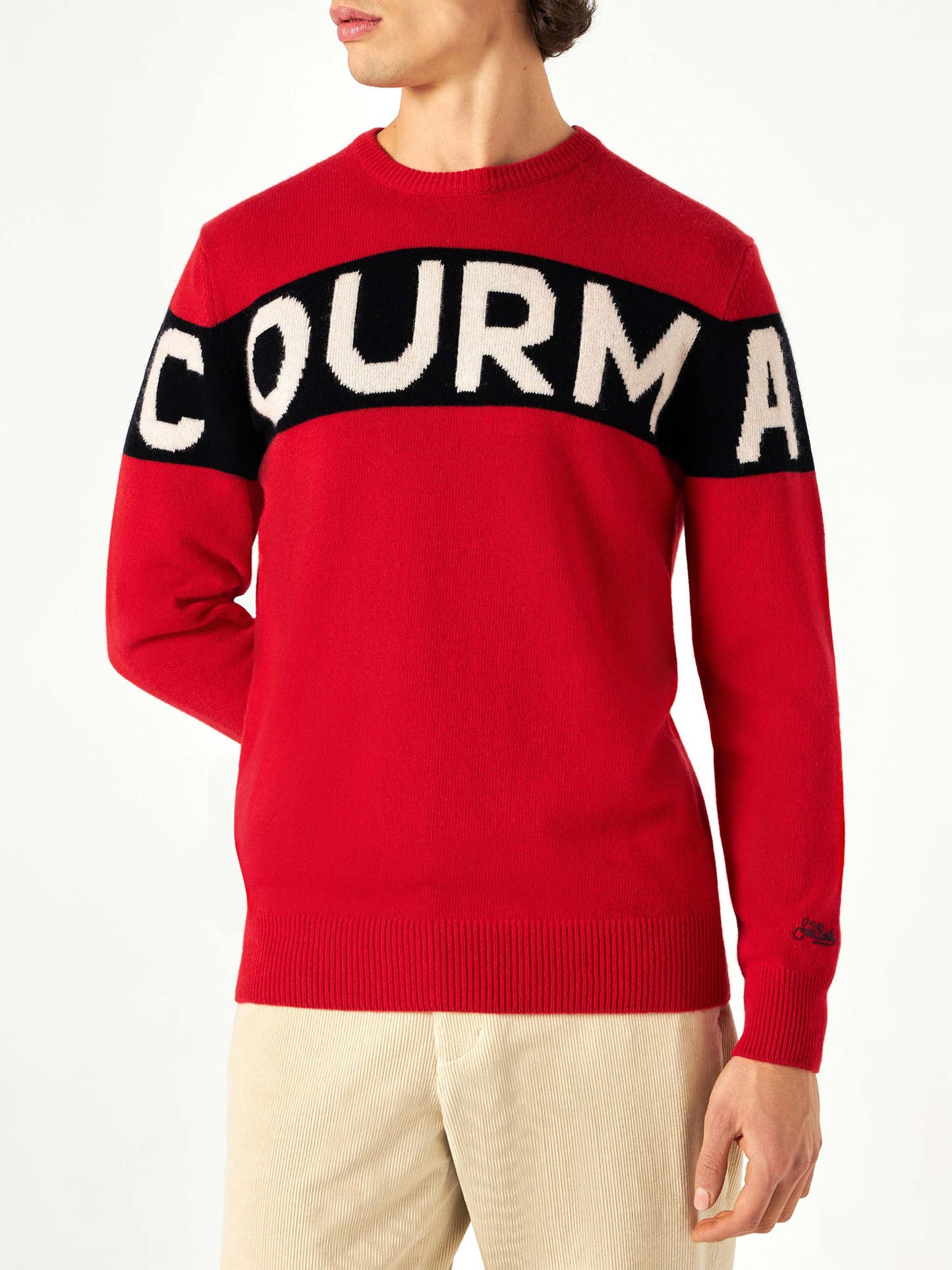 Maglione da uomo con scritta Courma