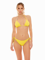 Woman triangle bikini