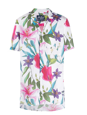 Tropical print man shirt - MC2 Saint Barth