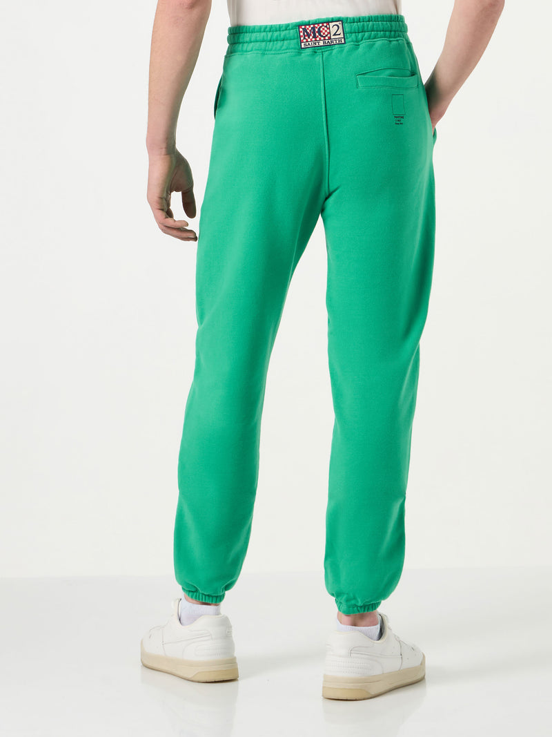 Grass green track pants | Pantone™ Special Edition