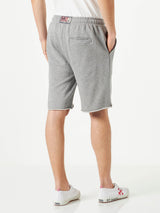 Man cotton grey bermuda