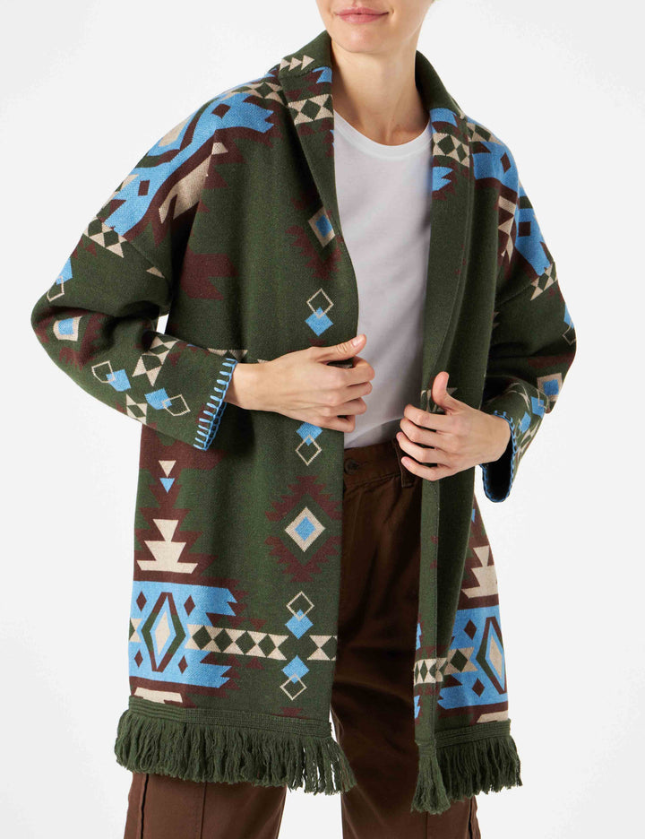 Cardigan da donna con cintura