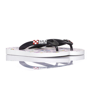 Mädchen-Flip-Flops mit lustigem rosa Aufdruck