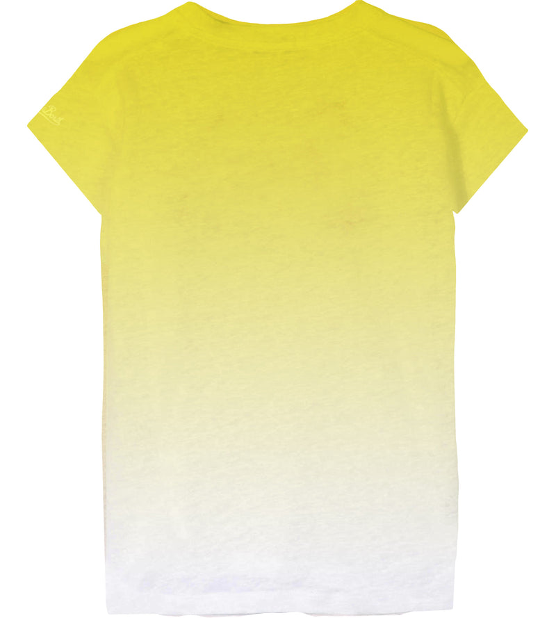 T-Shirt mit Sun Barth-Stickerei