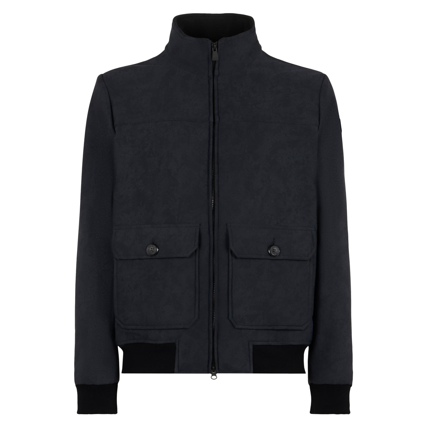 Man mélange black thermo jacket Byron - MC2 Saint Barth