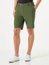 Man military green bermuda