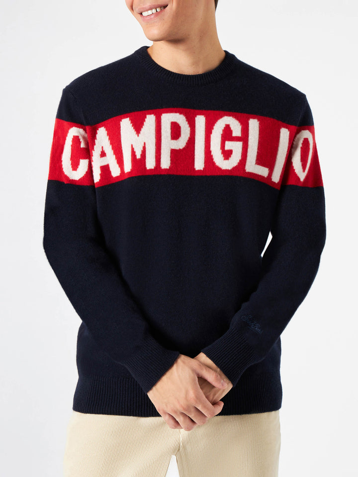 Maglione da uomo Campiglio in misto cashmere