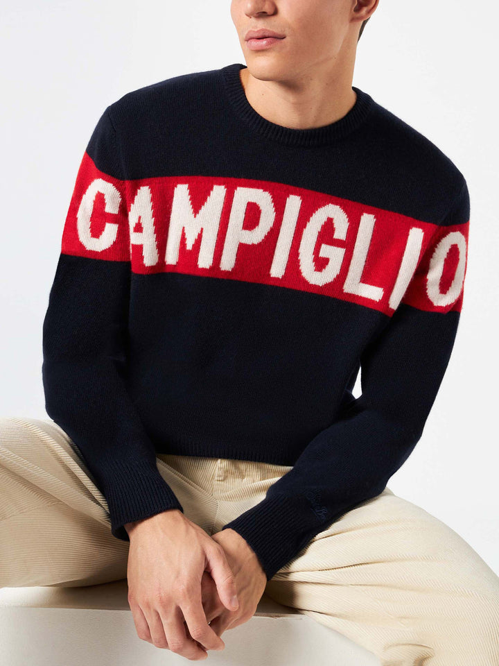 Maglione da uomo Campiglio in misto cashmere