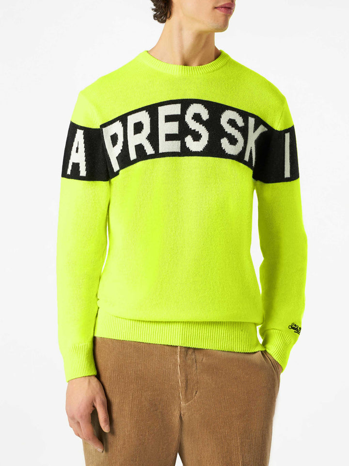 Maglione da uomo con scritta Apres Ski