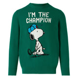 Leichter Herrenpullover mit Snoopy-Jacquard-Print | SNOOPY PEANUTS™ SONDEREDITION