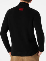 Man high neck sweater with Super G embroidery | SUPER G SPECIAL EDITION