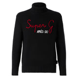 Man high neck sweater with Super G embroidery | SUPER G SPECIAL EDITION