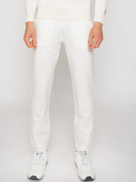 Track knitted sweatpants with pockets - MC2 Saint Barth