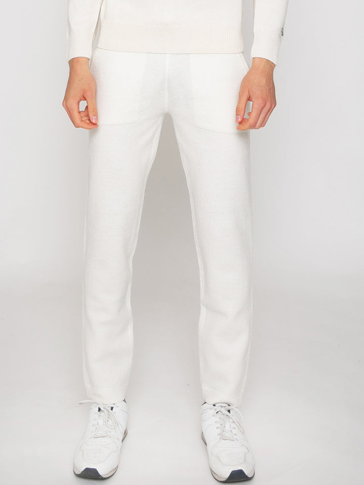 Track knitted sweatpants with pockets - MC2 Saint Barth