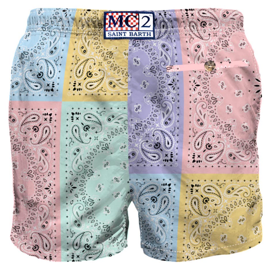 Man bandanna swim shorts - MC2 Saint Barth