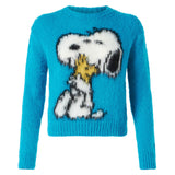 Gebürsteter Damenpullover mit Snoopy-Print | SNOOPY – PEANUTS™ SONDEREDITION