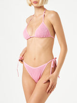 Crinkle-Triangel-Bikini für Damen