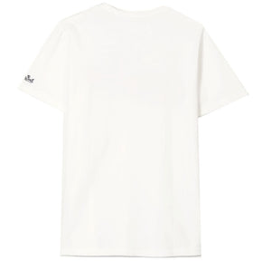 Baumwoll-T-Shirt „Les Italiens Courmayeur 1986“.