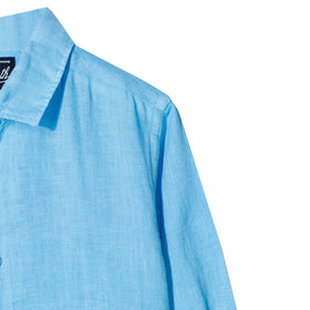 Light blue Linen shirt Boy