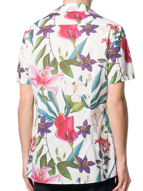 Tropical print man shirt - MC2 Saint Barth