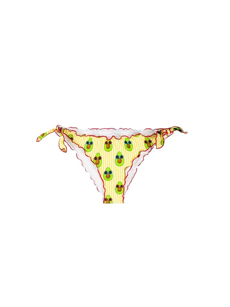 Badeshorts mit Avocado-Print